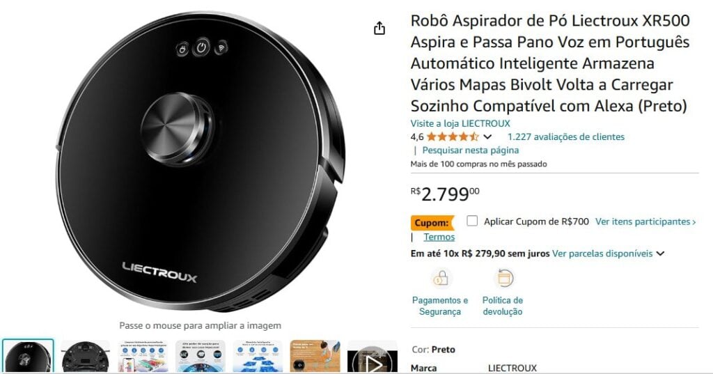 Robô aspirador