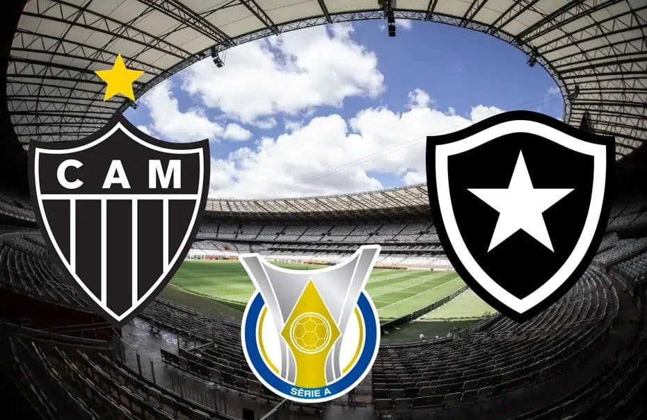 Atlético MG x Botafogo hoje