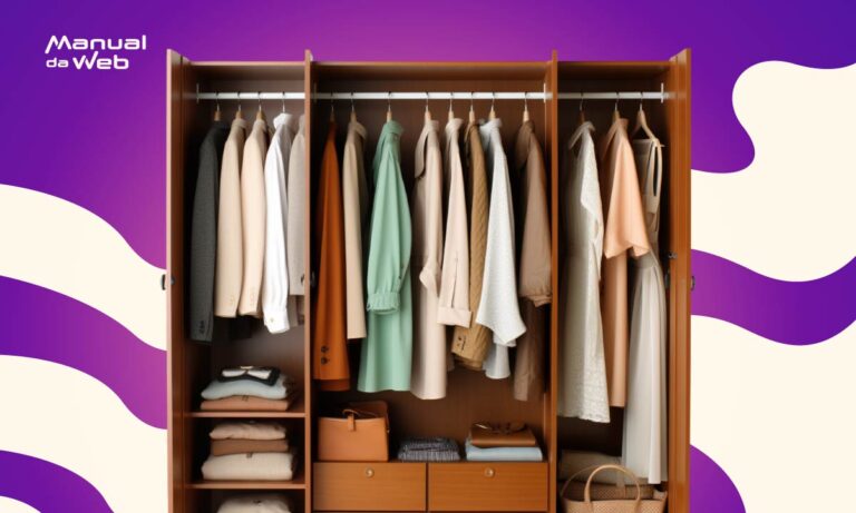 Organizar o guarda-roupa
