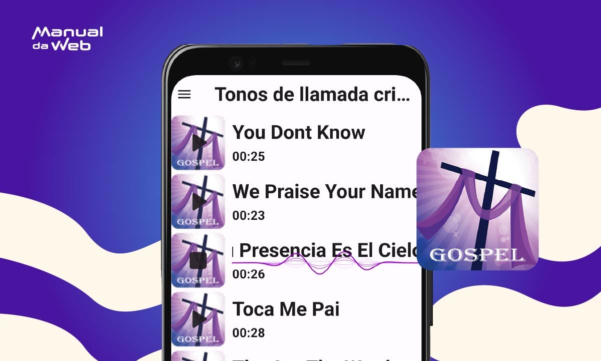 Toque gospel para celular