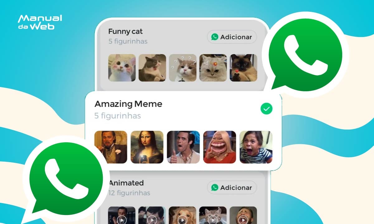 Aplicativo para baixar pacote de figurinha para WhatsApp grátis
