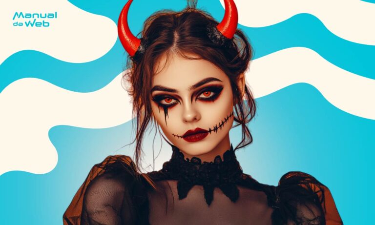 Maquiagem de Halloween