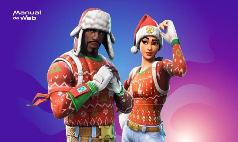 Skins de Natal do Fortnite