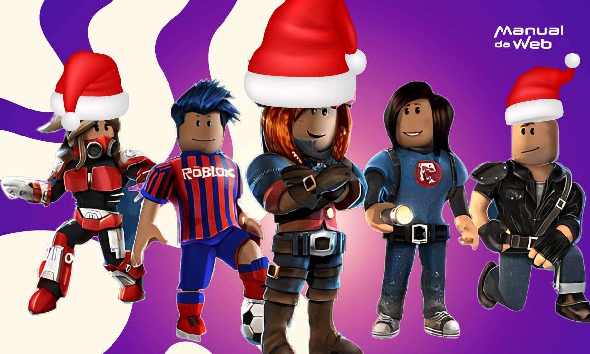 Como fazer skin de Natal no Roblox 100% grátis