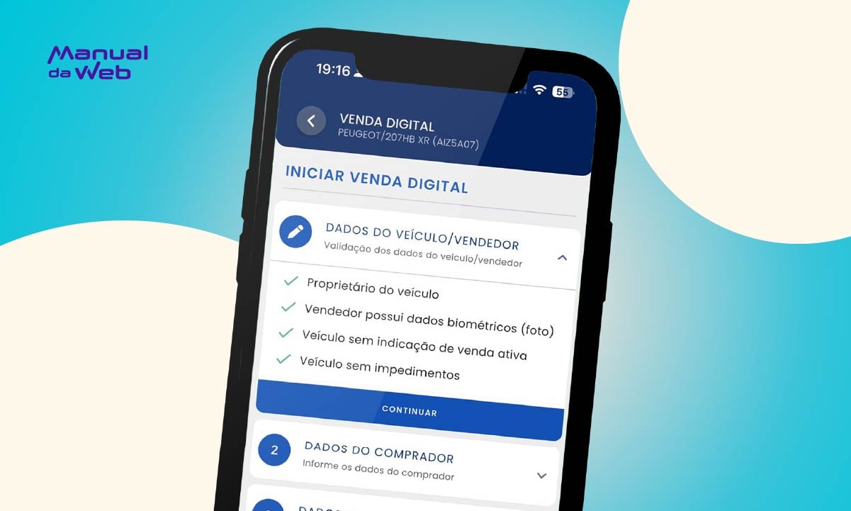 Como fazer transferência de veículo online pelo app Carteira Digital de Trânsito