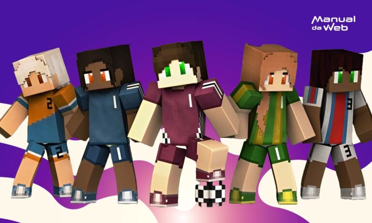 Skin de futebol para Minecraft
