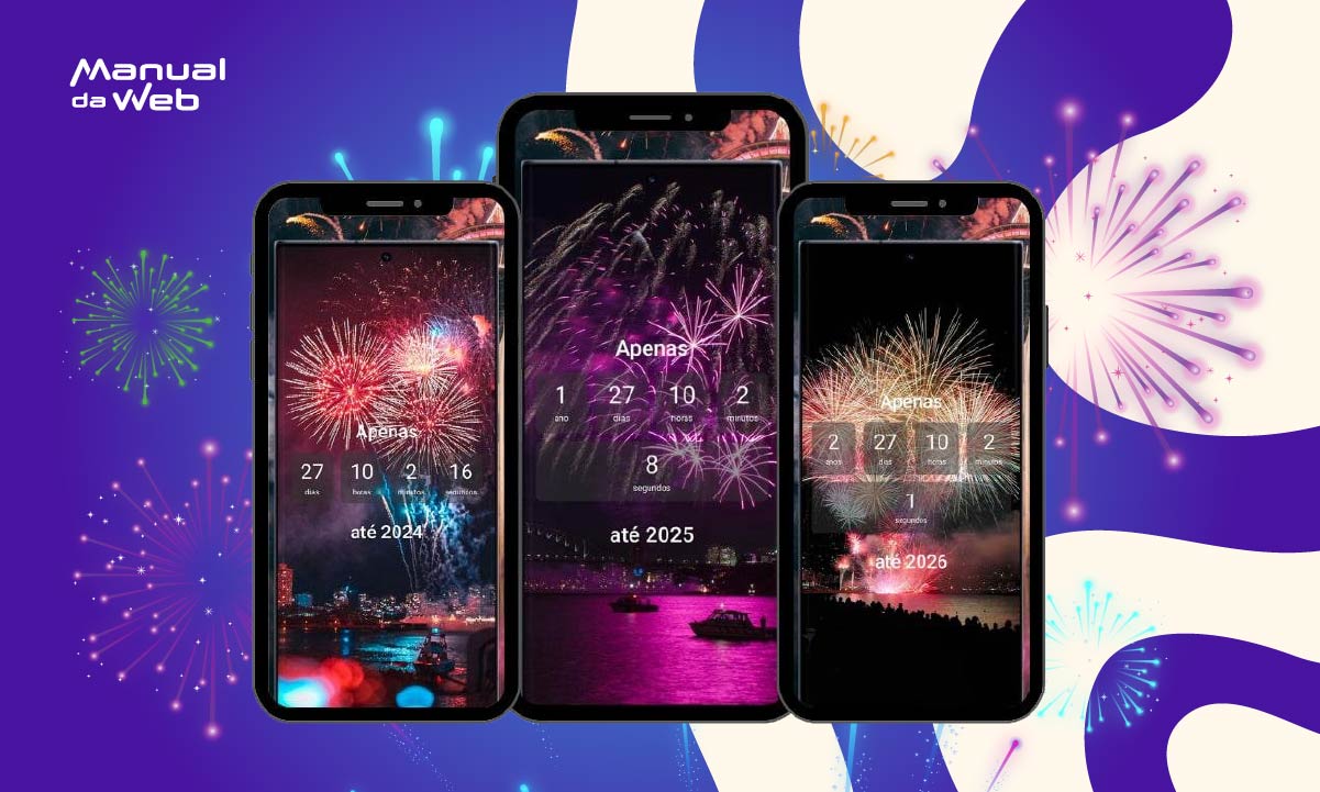 Contagem regressiva para o Ano Novo: configure grátis no seu celular