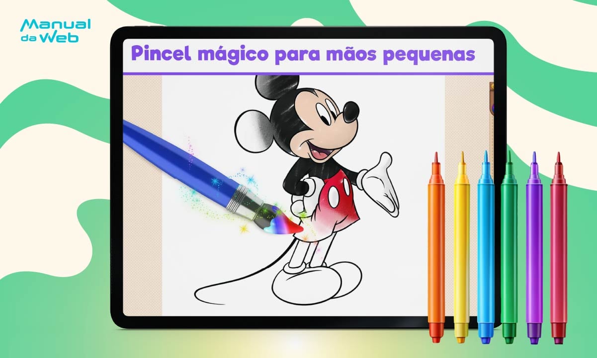 Milhares de desenhos da Disney para colorir grátis no celular