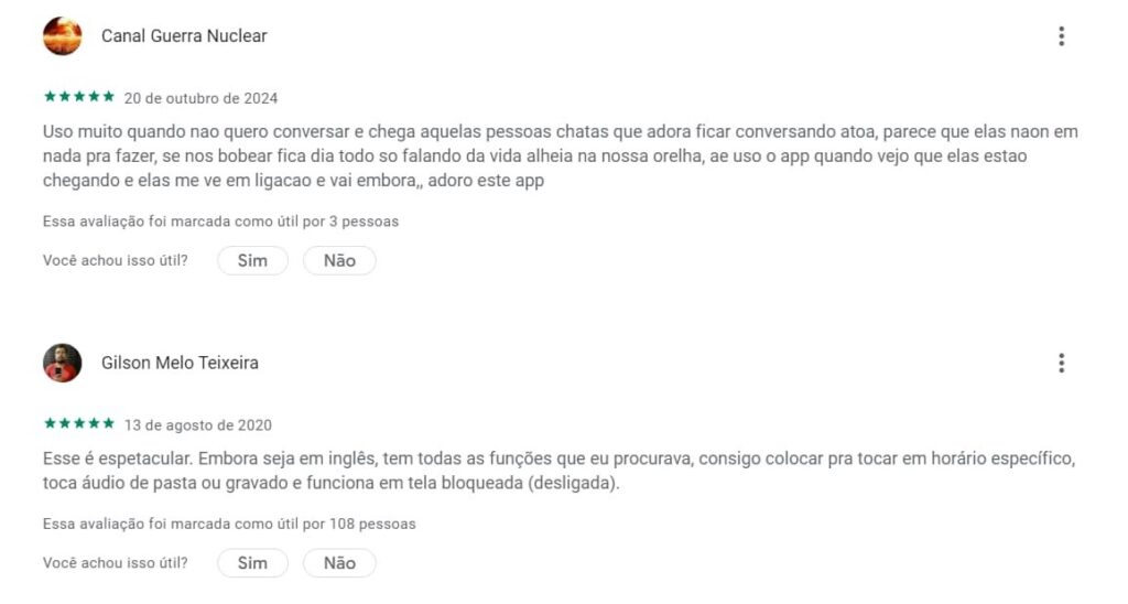Chamada falsa