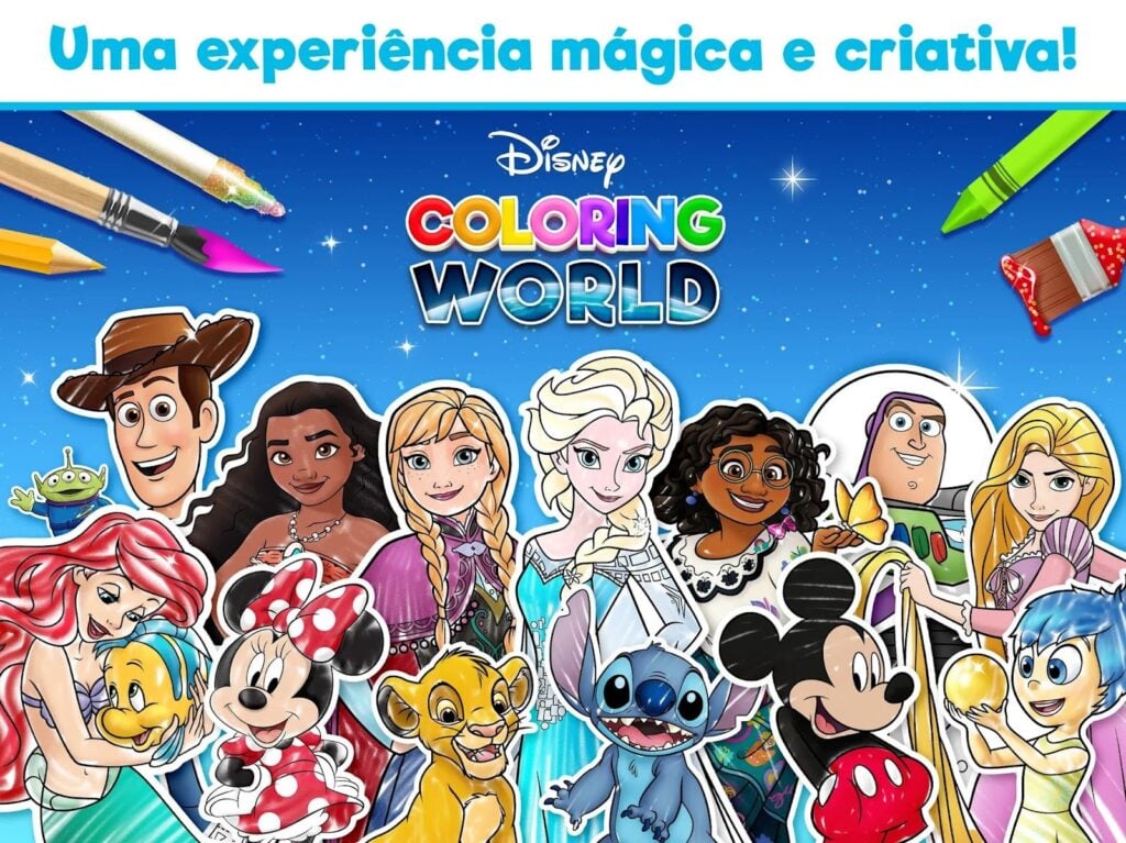 Desenhos da Disney para colorir