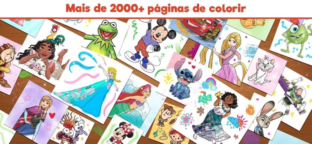 Desenhos da Disney para colorir