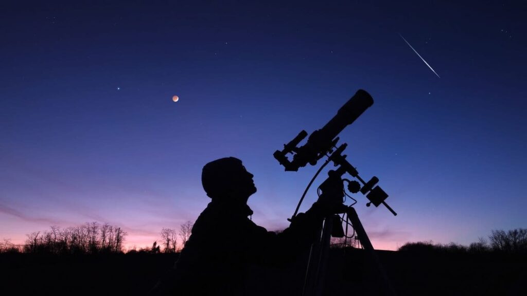 Câmera de telescópio grátis