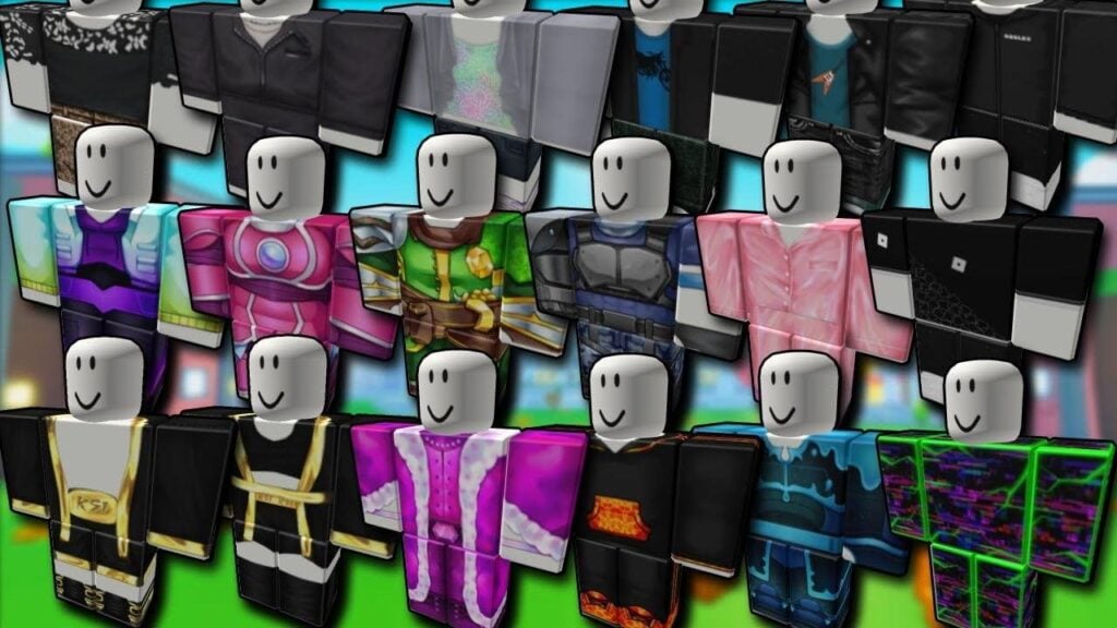 Camisas grátis no Roblox