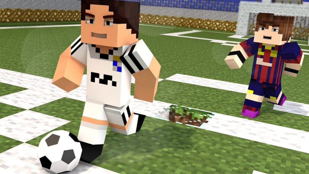 Skin de futebol para Minecraft