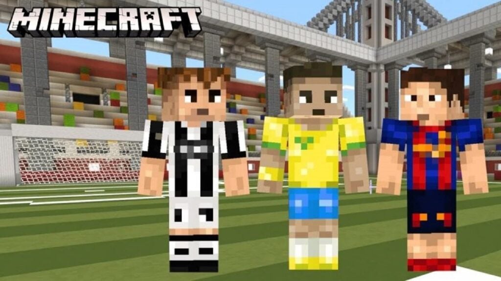 Skin de futebol para Minecraft