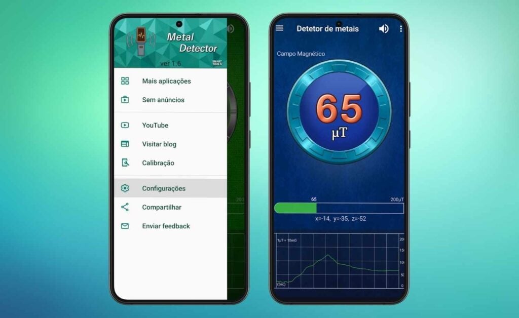 Aplicativo detector de metais