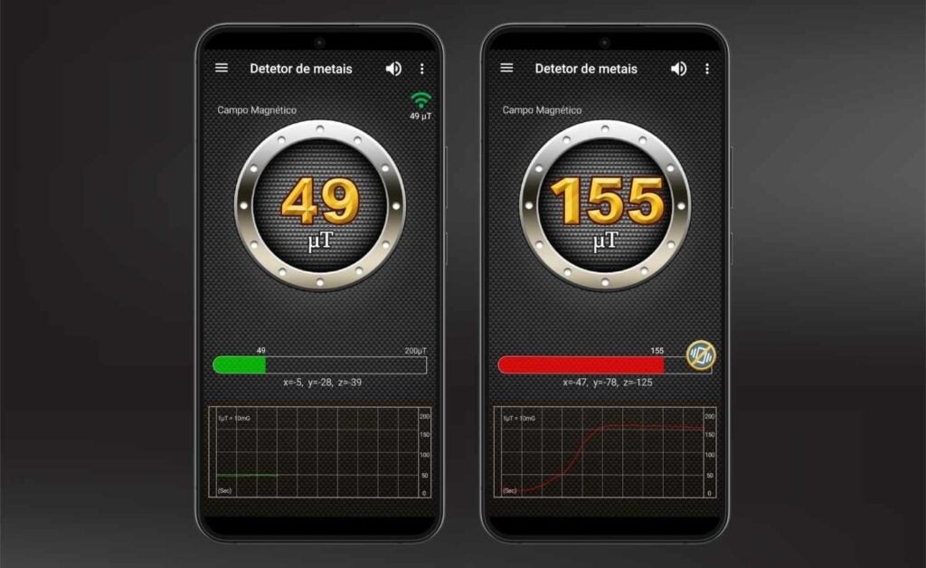 Aplicativo detector de metais