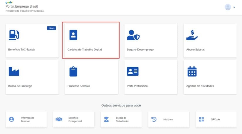 PIS na carteira de trabalho digital