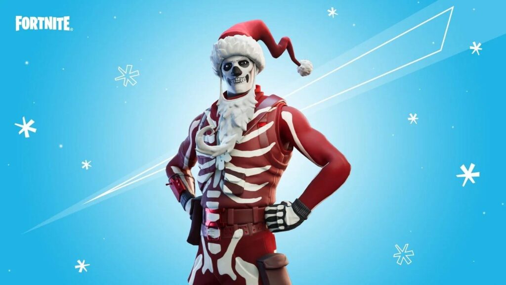 Skins de Natal do Fortnite