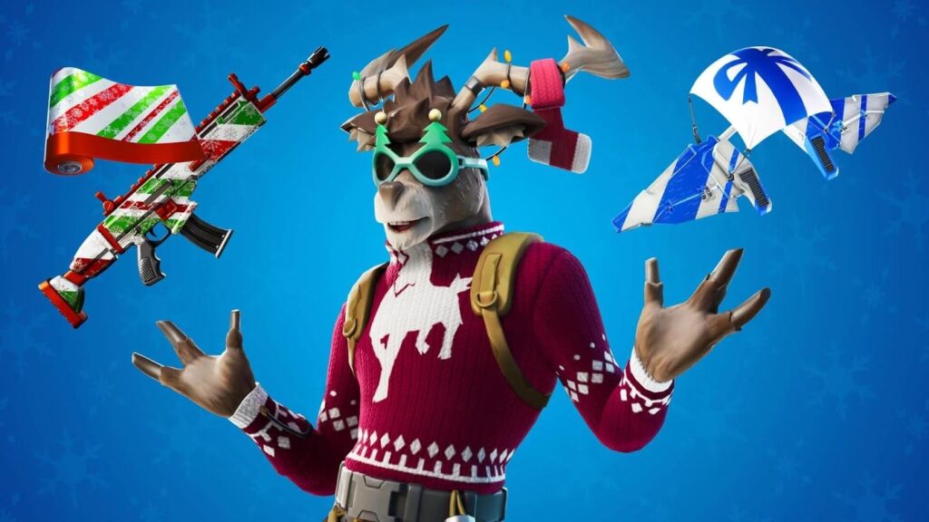 Skins de Natal do Fortnite