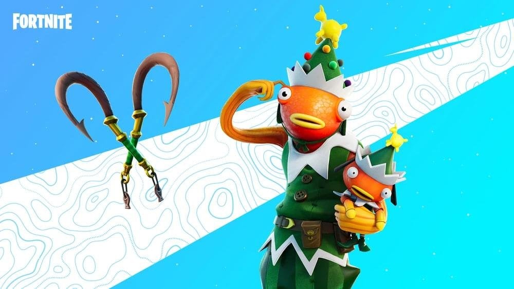 Skins de Natal do Fortnite