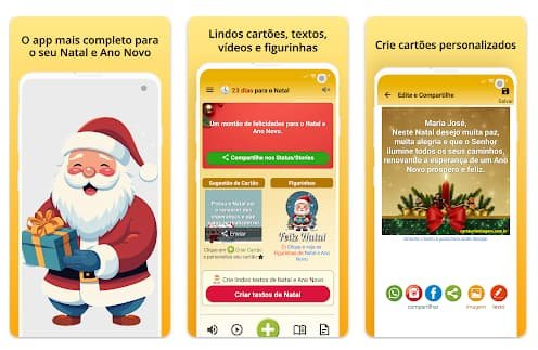 Mensagens de Natal e Ano Novo