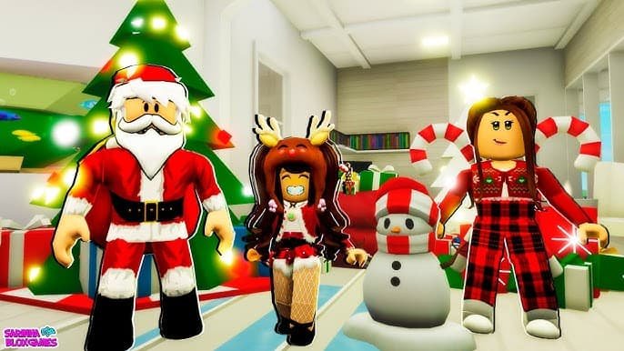 Skin de Natal no Roblox