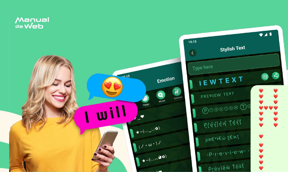 Aplicativo de letras bonitas para mudar seu estilo nas conversas do WhatsApp