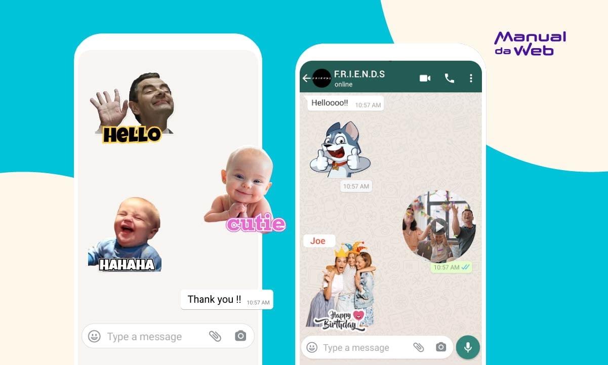 App para fazer figurinhas grátis para usar no WhatsApp