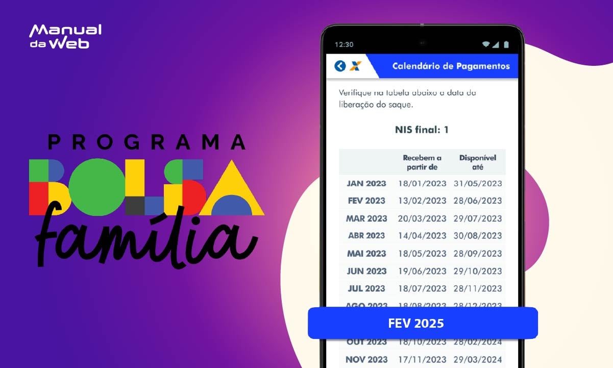 Calendário do Bolsa Família 2025: veja as datas de pagamento atualizadas