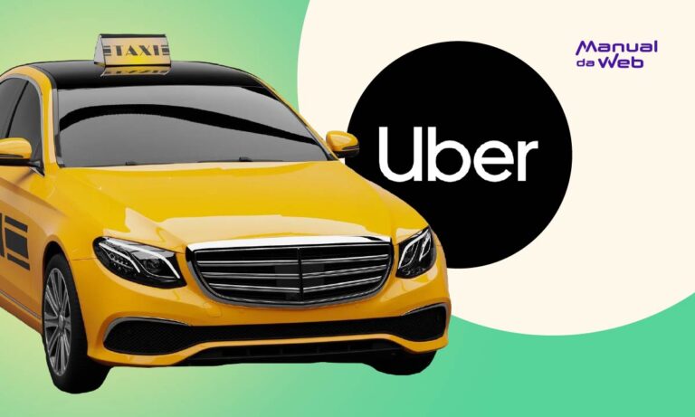 Chamar táxi pelo app Uber