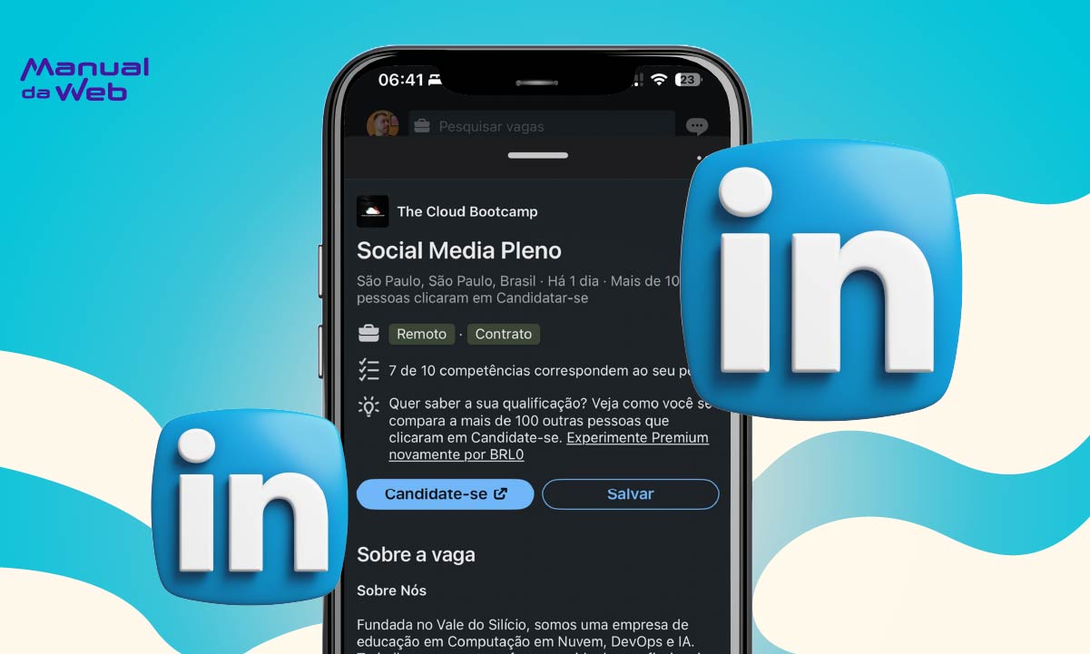 Como encontrar e se candidatar a vagas de emprego no LinkedIn