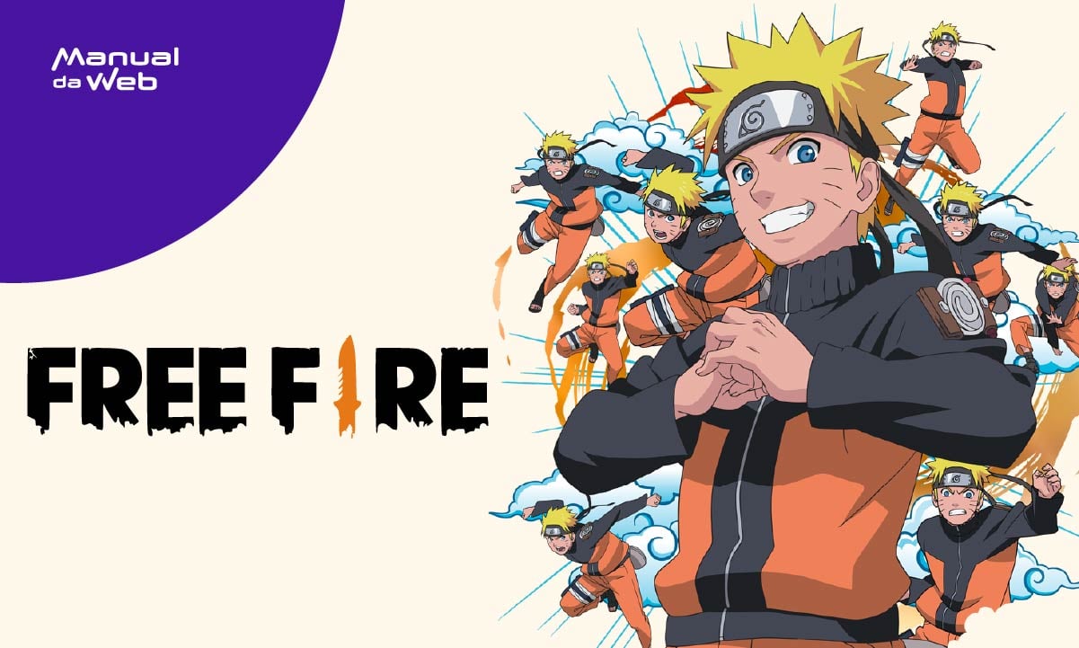 Como pegar o Super Emote do Naruto no Free Fire