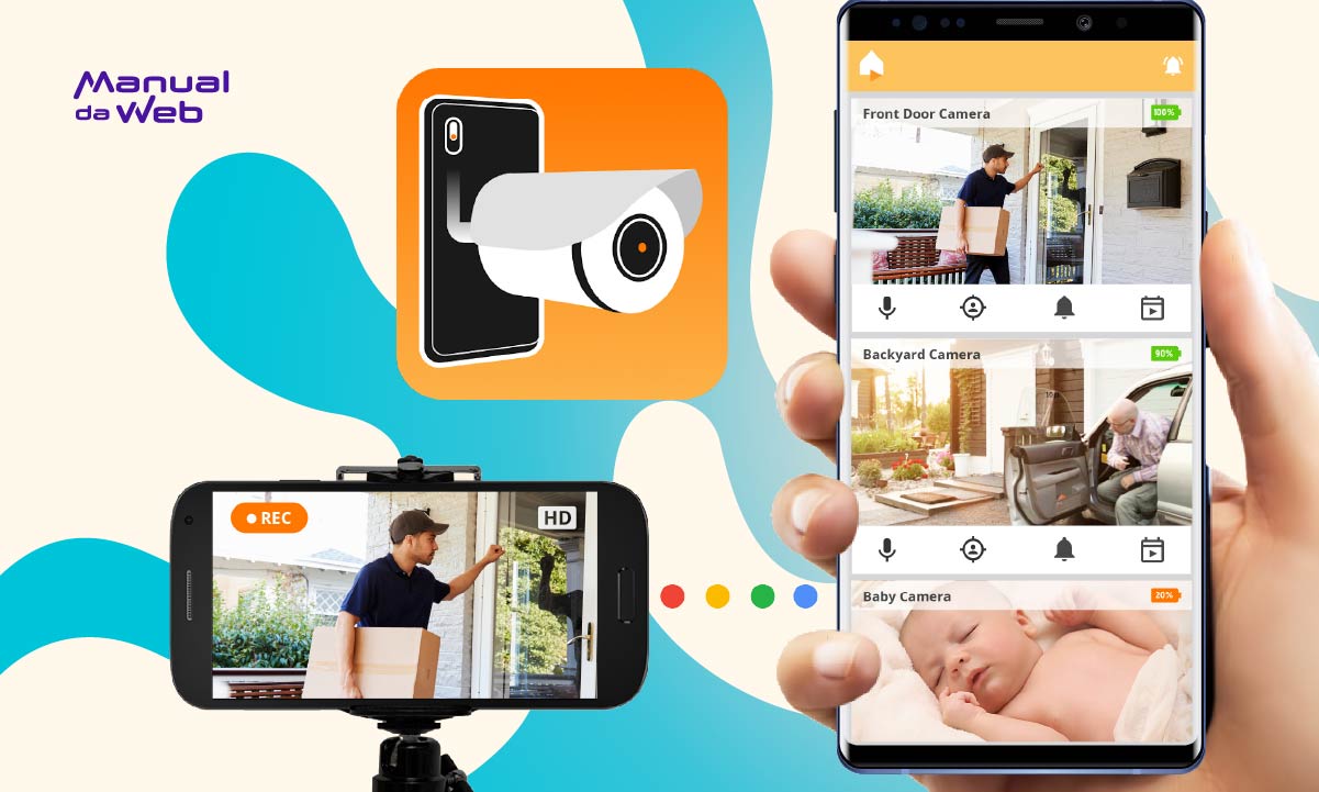 Tenha uma câmera de segurança no telefone grátis em apenas 3 minutos