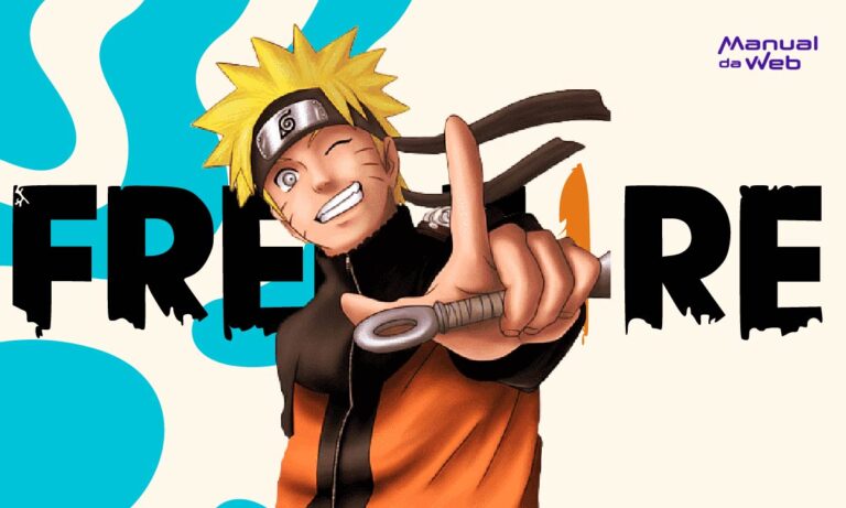 Free Fire e Naruto