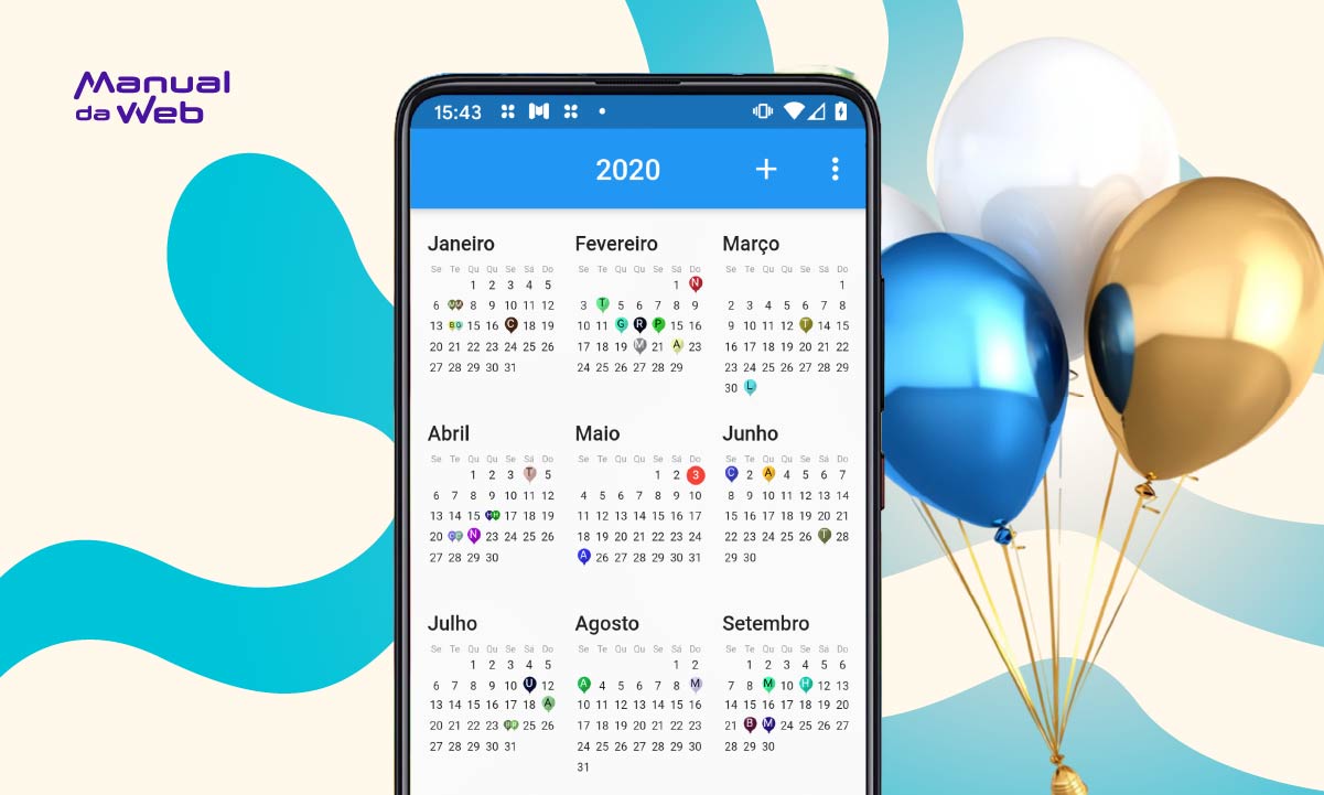 Não esqueça mais datas com este app de calendário de aniversário