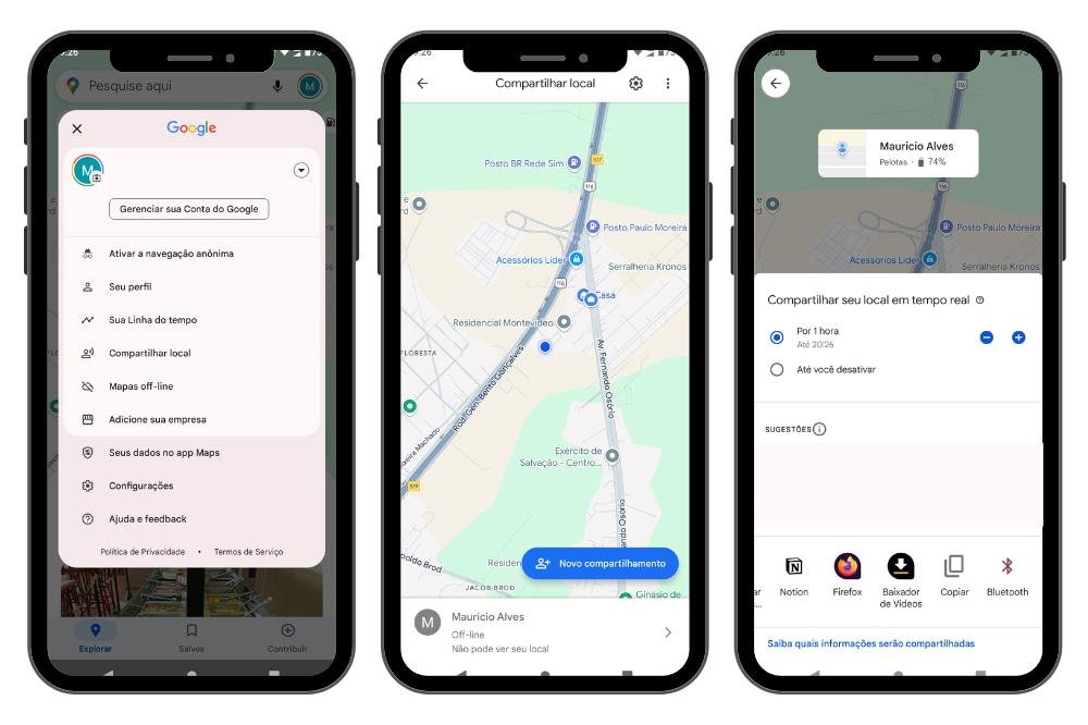 Descubra o segredo de como encontrar alguém pela localização do Google 3 Encontrar alguém pela localização do Google