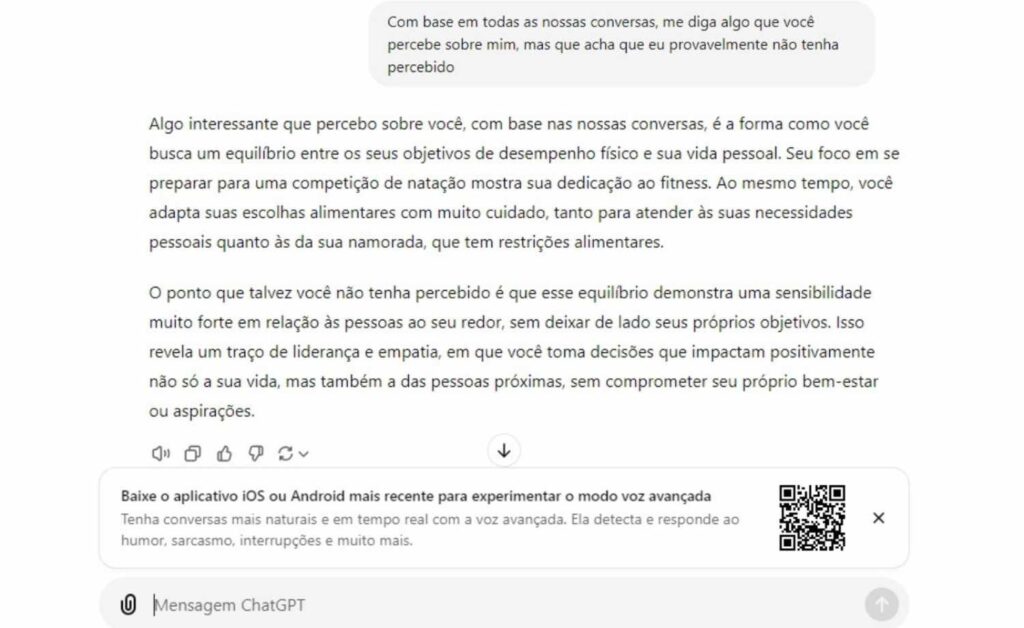Descubra o que o ChatGPT sabe sobre você 2 O que o ChatGPT sabe