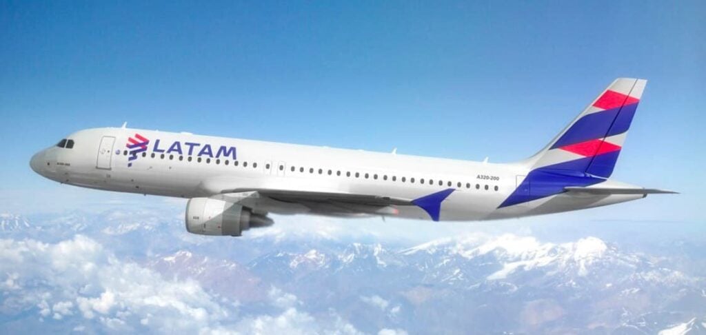 Passagens aéreas da LATAM