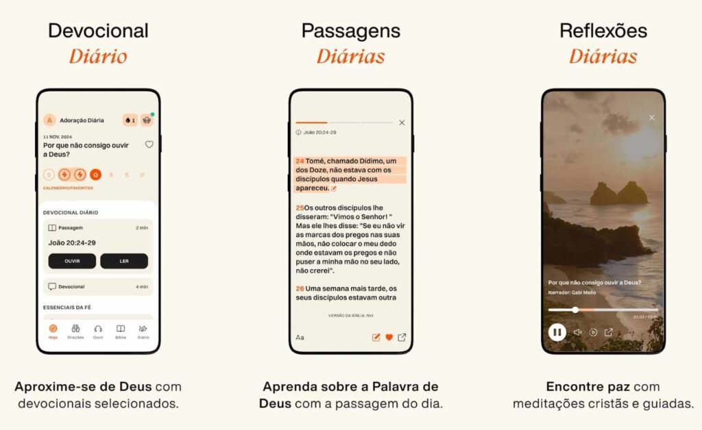 Glorify: aplicativo gratuito com meditação cristã para praticar pelo celular 3 Meditação cristã