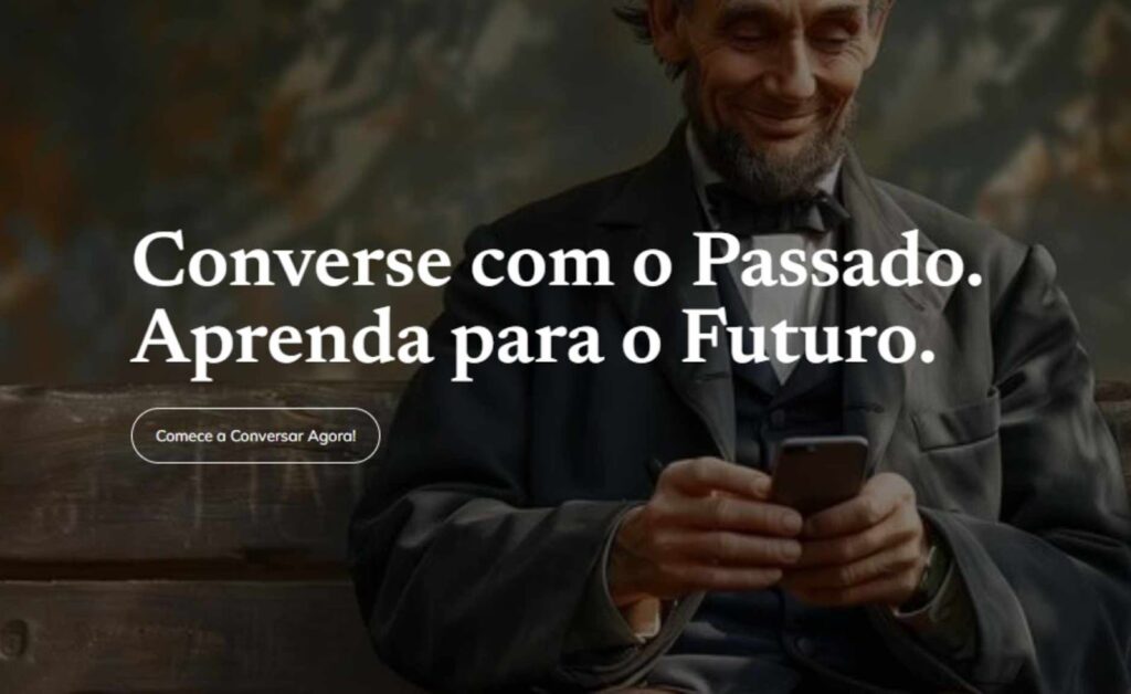 Chat de IA para conversar com cientistas e líderes mundiais pelo celular 2 Conversar com cientistas