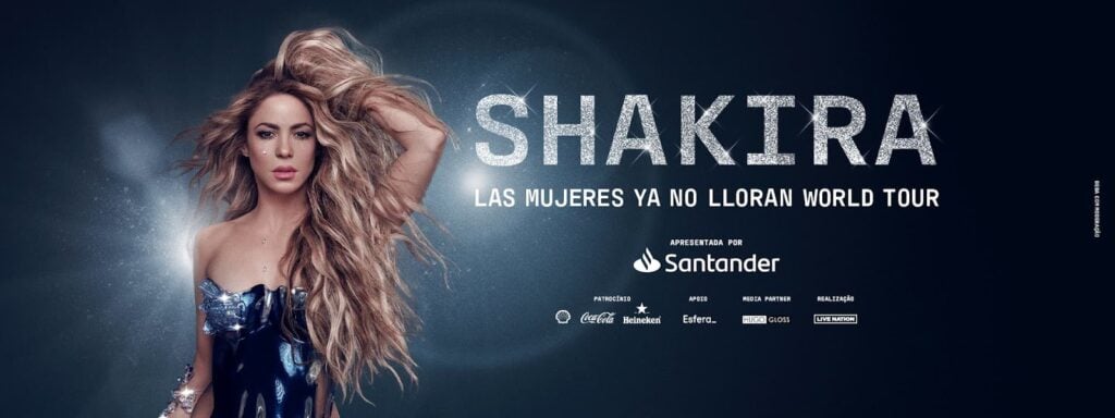 Show da Shakira no Brasil