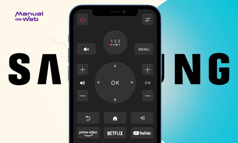 Controle para TV Samsung