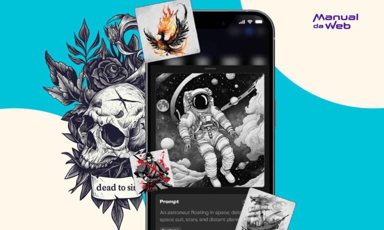 Criar tatuagem com IA