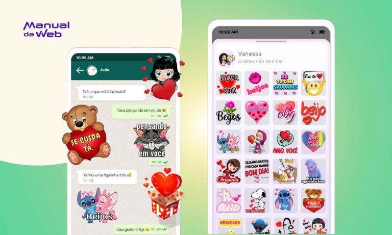 Adesivos animados para WhatsApp