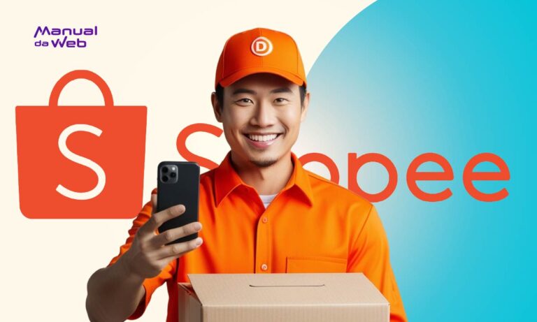 Entregador parceiro da Shopee