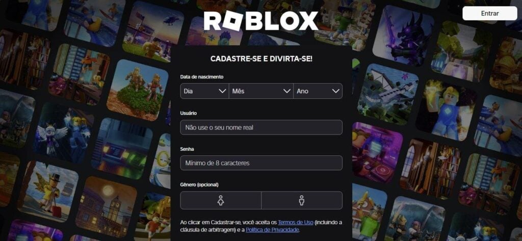 Jogo do Roblox