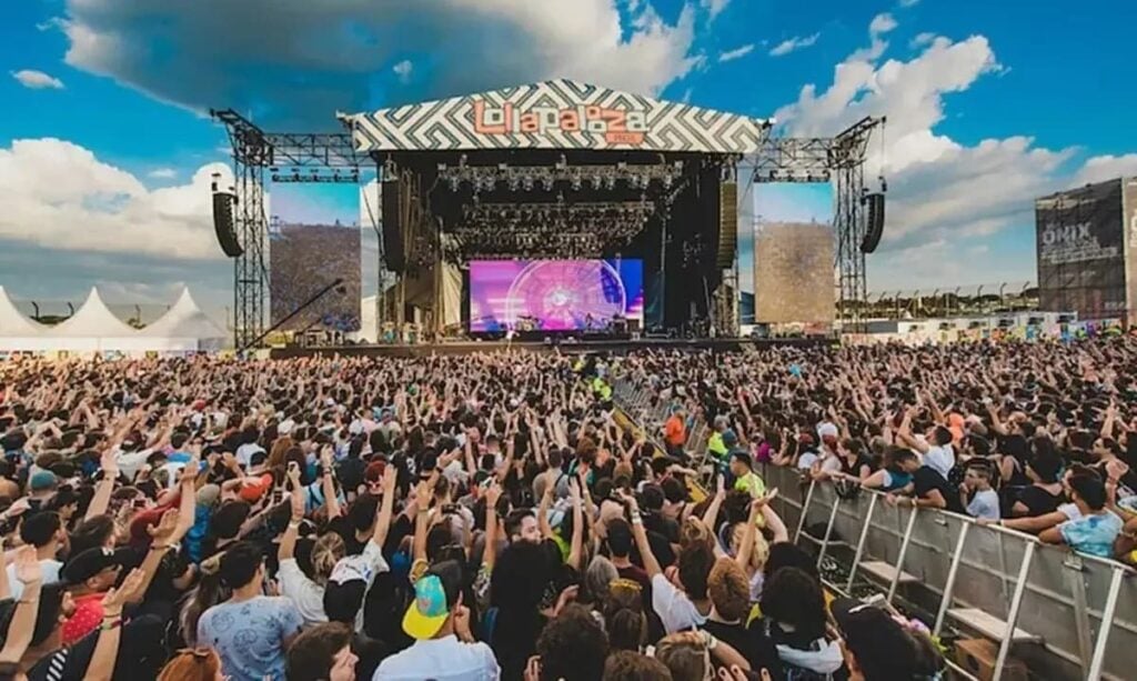 Ativar o ingresso digital do Lollapalooza