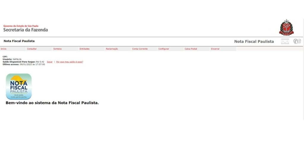 Nota Fiscal Paulista