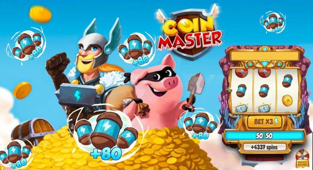 Códigos para atualizar os giros grátis no Coin Master 3 Giros grátis no Coin Master